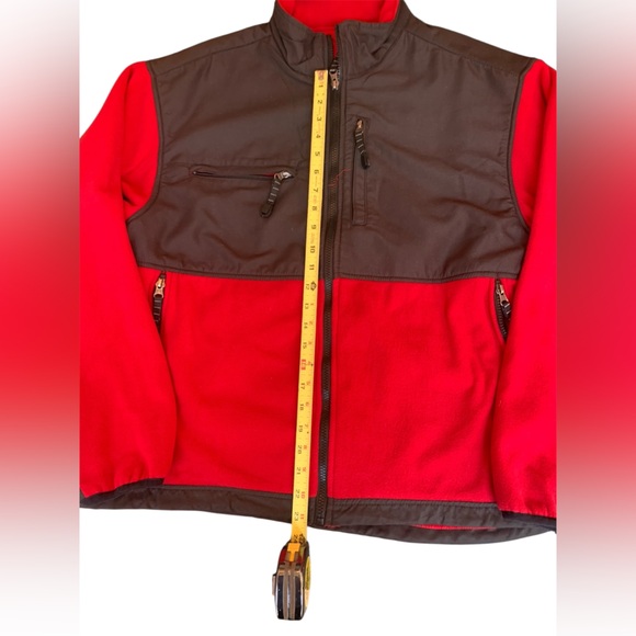 Men's Red and Gray Performance Jacket - Picture 5 of 6